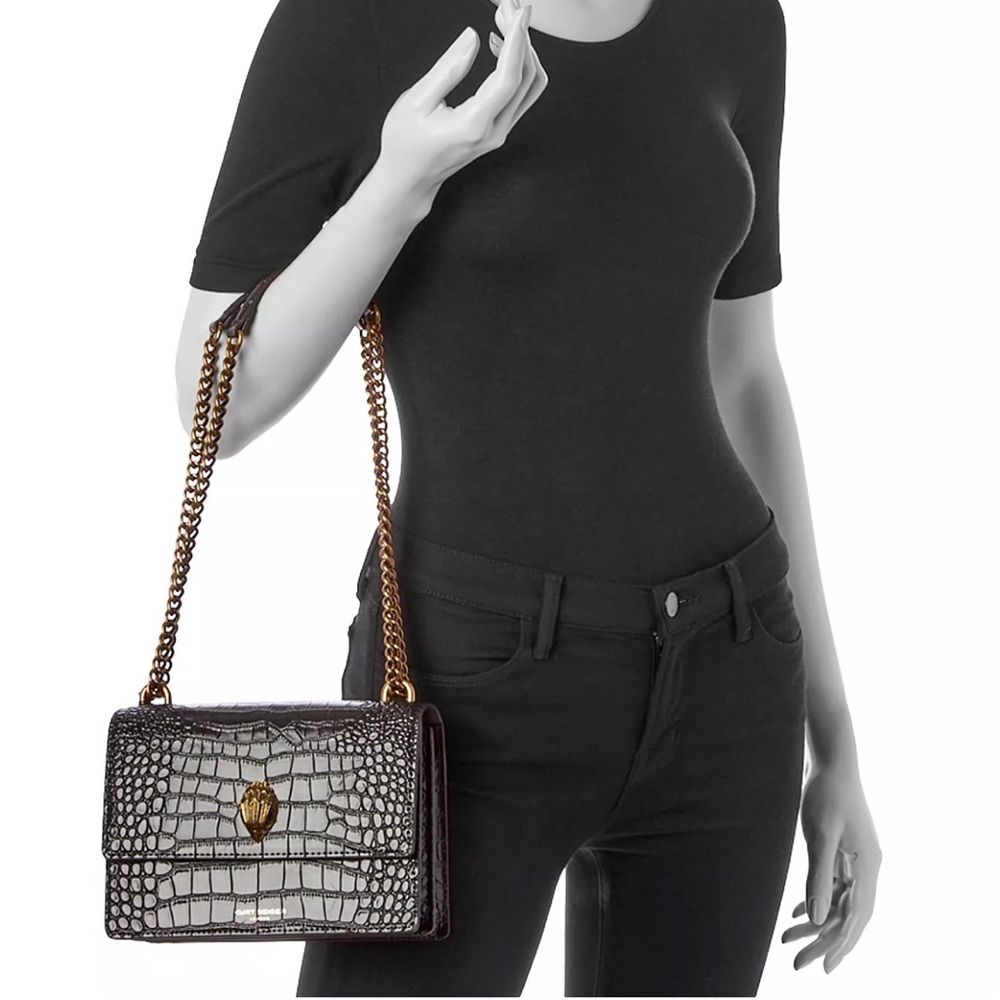 Kurt Geiger London Croc Embossed Bag